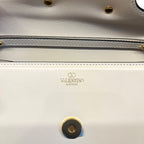 Valentino Borsa a Spalla Locò in Pelle di Vitello