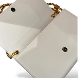 Saint Laurent White Kate Medium Shoulder Bag