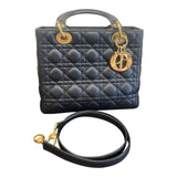 Dior Lady Dior Medium Hand Bag