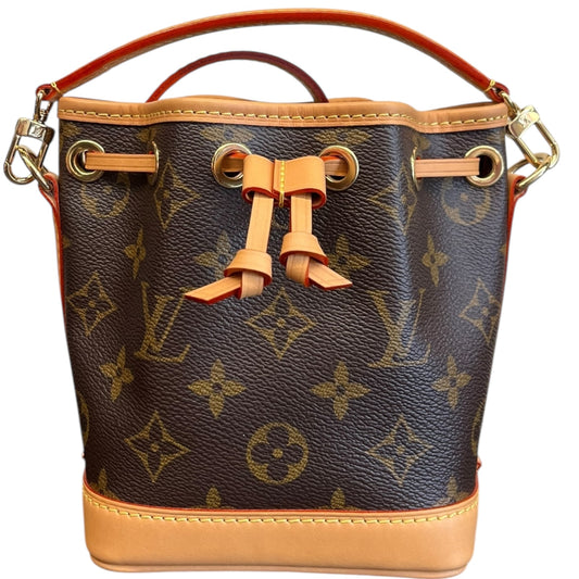 Louis Vuitton NOE nano Shoulder Bag with chip