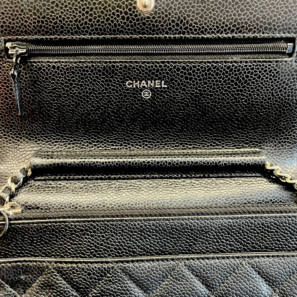 Chanel Wallet on Chain con Ferramenta Argentata – Borsa a Spalla
