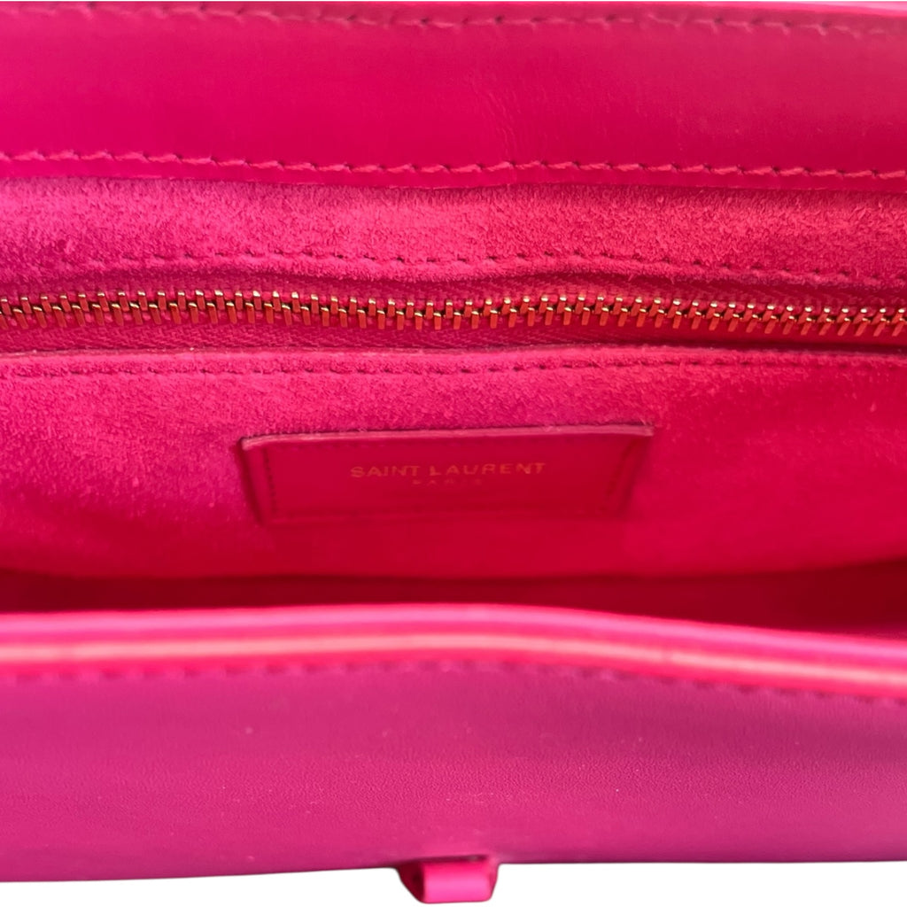 Saint Laurent Le 37 Borsa a Spalla Rosa