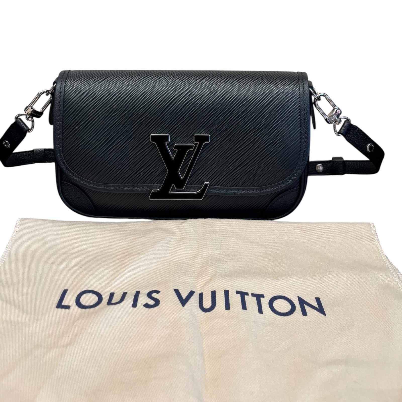 Louis Vuitton Buci – Borsa A Spalla In Pelle Di Vitello (Full Set)
