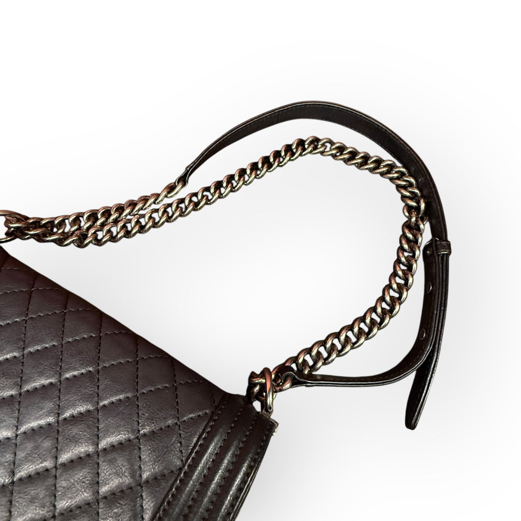 Chanel Boy Medium Paris-Dallas – Borsa a Spalla Stile Cowboy