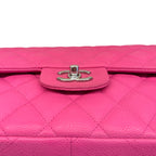 Chanel Classic Jumbo Double Flap – Borsa in Pelle Caviar Rosa