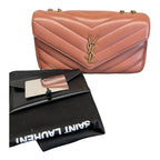 Saint Laurent Loulou Medium – Borsa A Spalla In Pelle Di Agnello