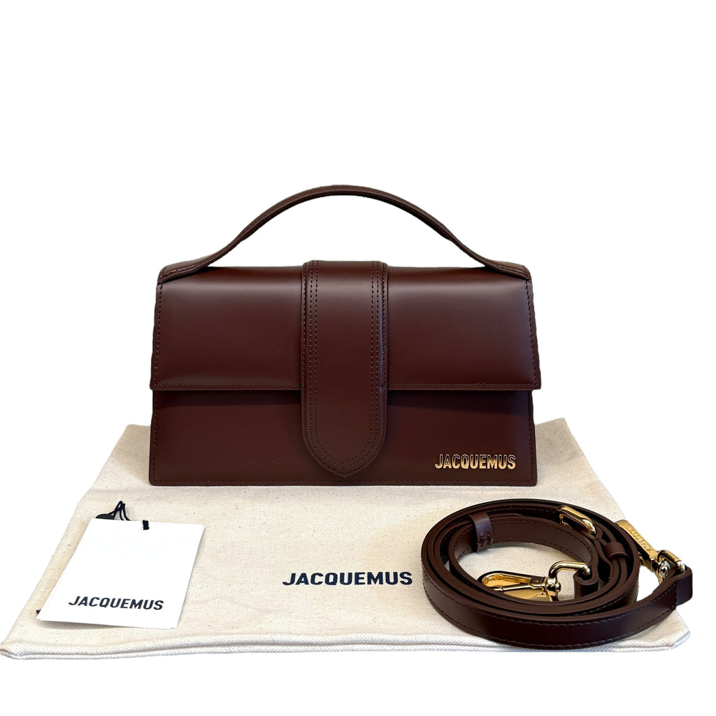 Jacquemus Le Grande Bambino  Borsa A Mano In Marrone