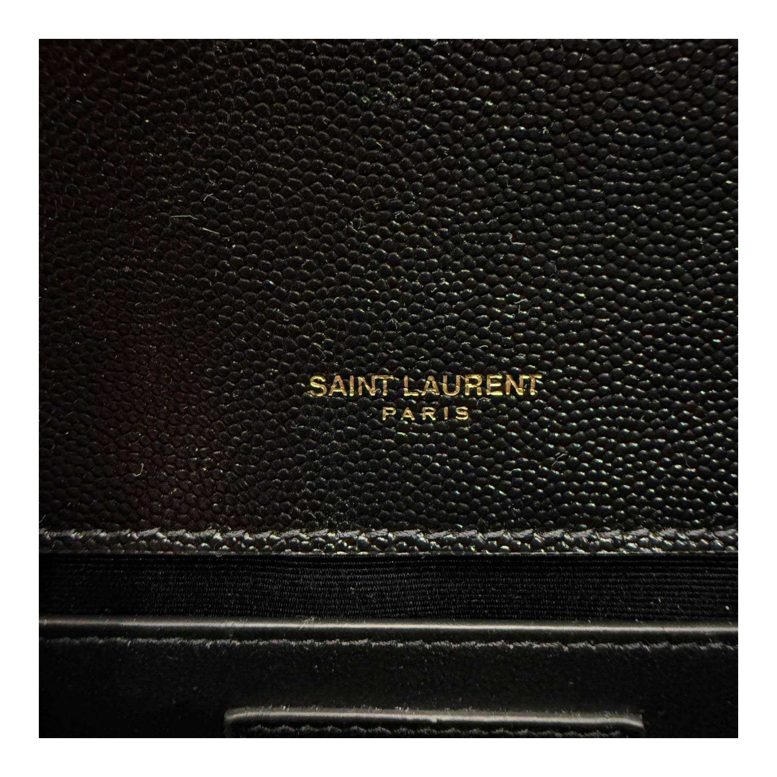 Saint Laurent Black Kate Medium Shoulder Bag