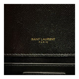 Saint Laurent Black Kate Medium Shoulder Bag