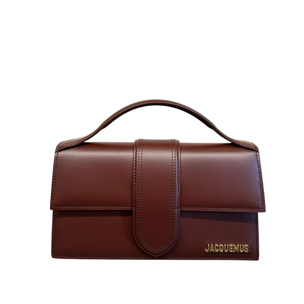 Jacquemus Le Grande Bambino  Borsa A Mano In Marrone