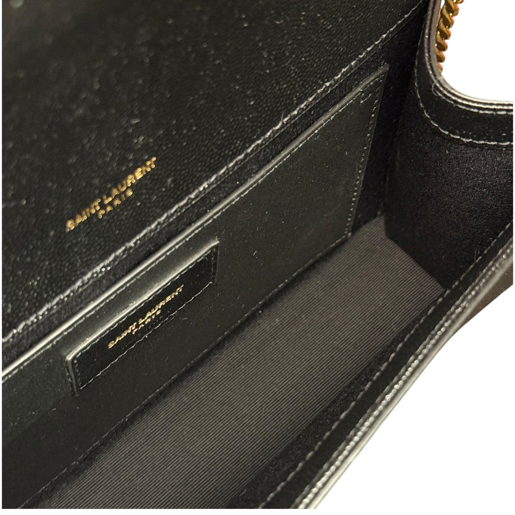 Saint Laurent Kate Medium – Borsa a Spalla Nera