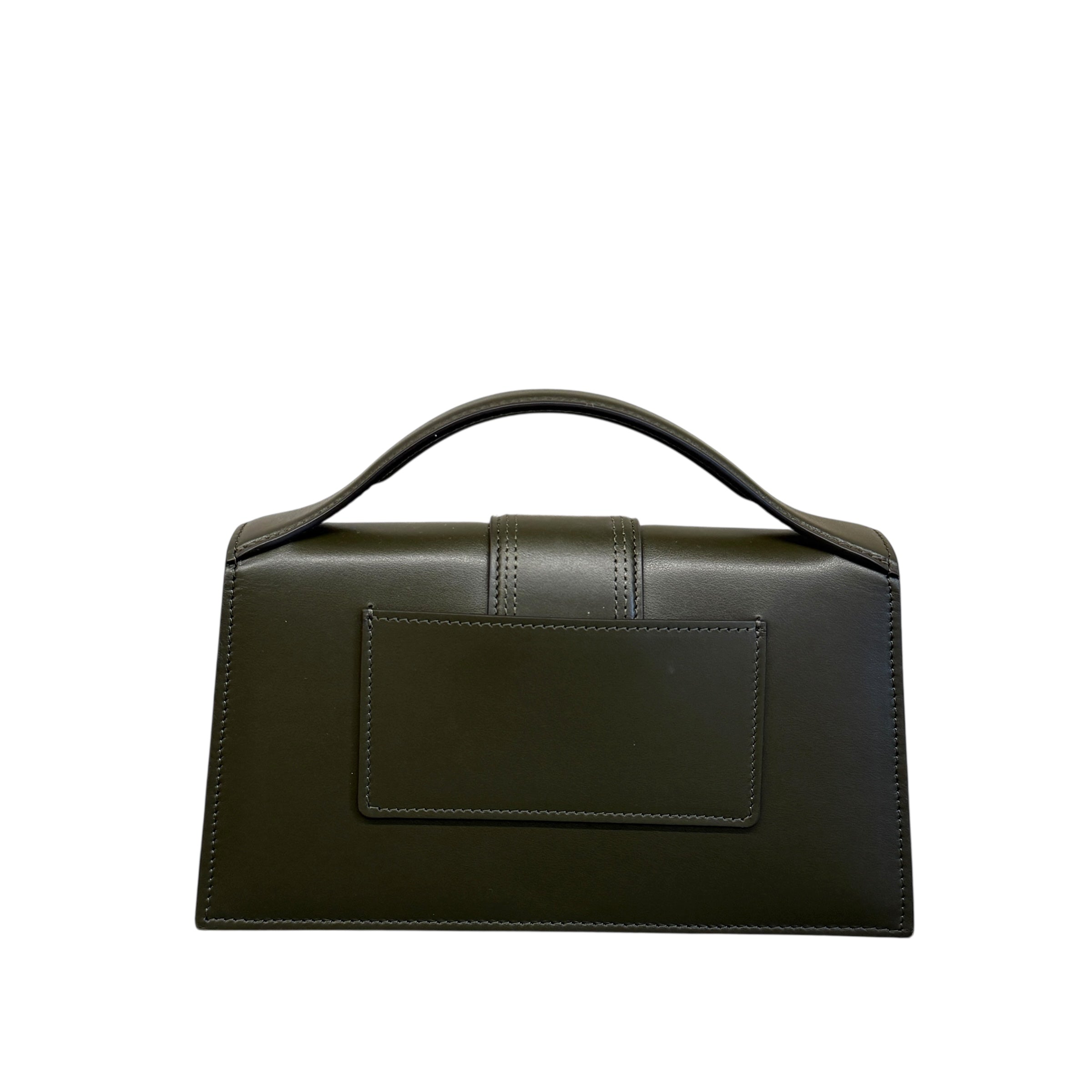 Jacquemus Le Grande Bambino Shoulder Bag in Dark Green