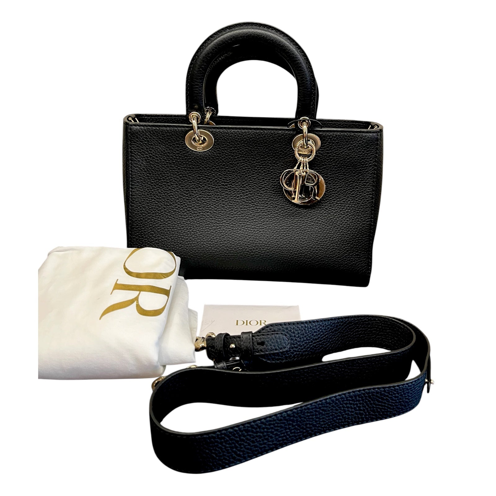 Dior Diorissimo Borsa a Mano con Chip di Autenticità