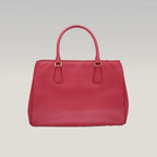 Prada Galleria Medium Tote Bag Rosa in Pelle Saffiano con Doppia Zip