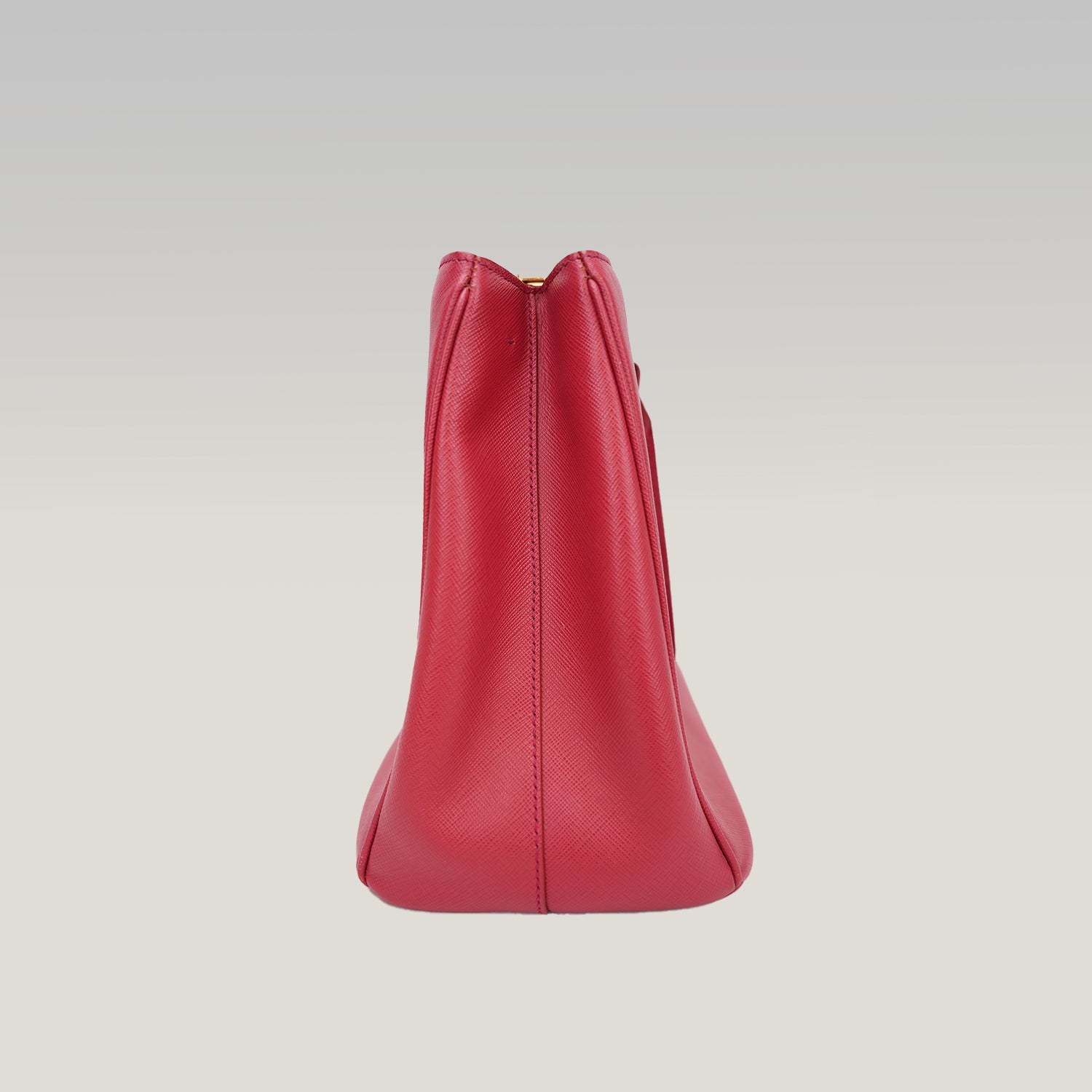 Prada Galleria Medium Tote Bag Rosa in Pelle Saffiano con Doppia Zip