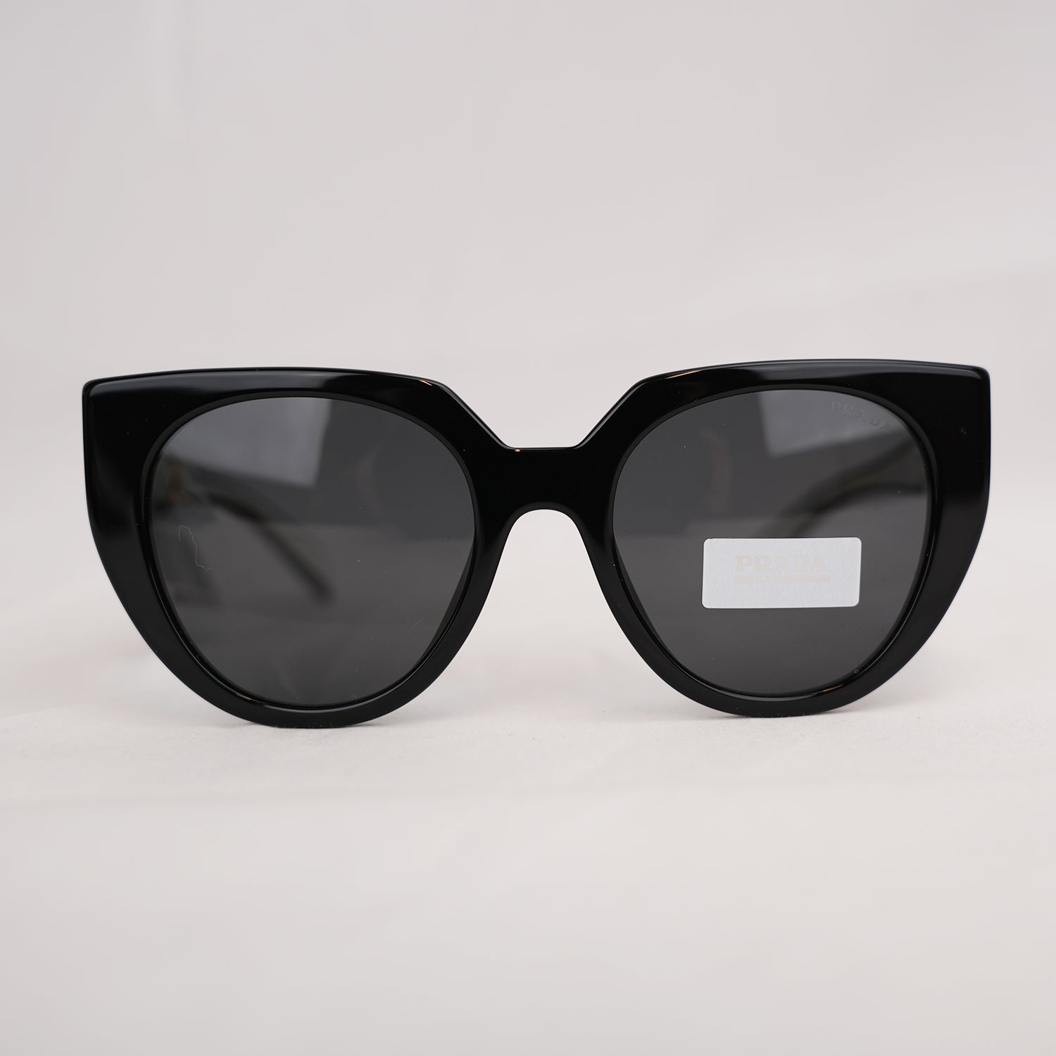 Prada PR  Cat Eye Sunglasses in Black & White