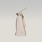 Prada Saffiano Lux Tote Bag Bianca in Pelle con Tracolla Regolabile