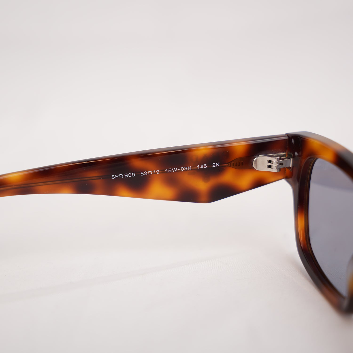Prada PR 23YS Tortoise Oversized Square Sunglasses Brown Lens