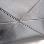 Loewe Puzzle Fold Leather Pouch Black Leather Clutch & Crossbody Bag
