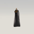 Loewe Puzzle Fold Leather Pouch Black Leather Clutch & Crossbody Bag