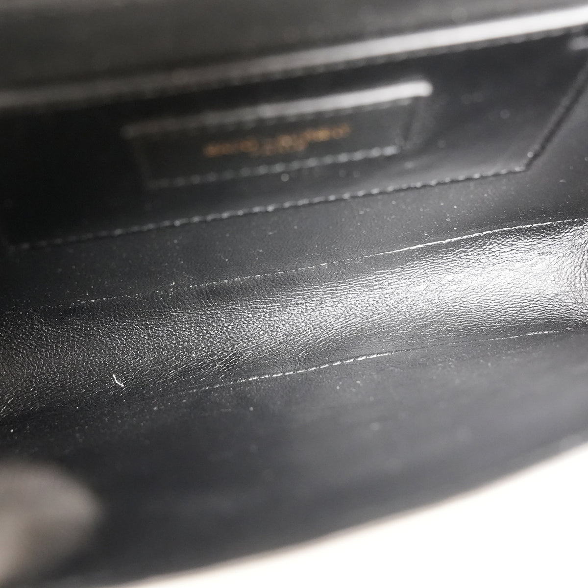 Saint Laurent Paris Solferino Borsa a Tracolla Media in Pelle Bianca con Hardware Dorato