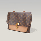 Louis Vuitton Marignan Monogram Sesame Shoulder Bag in Tela Monogram e Pelle