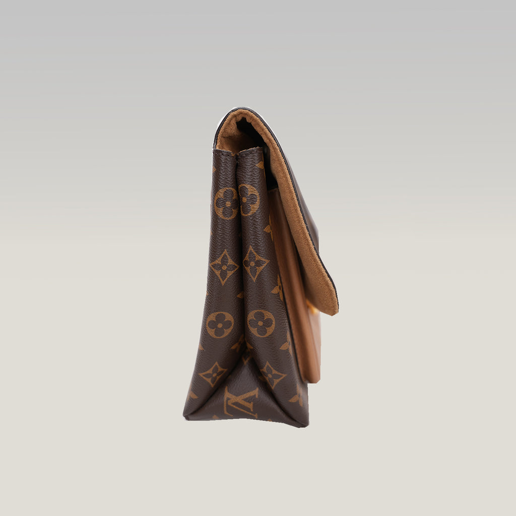 Louis Vuitton Marignan Monogram Sesame Shoulder Bag in Tela Monogram e Pelle
