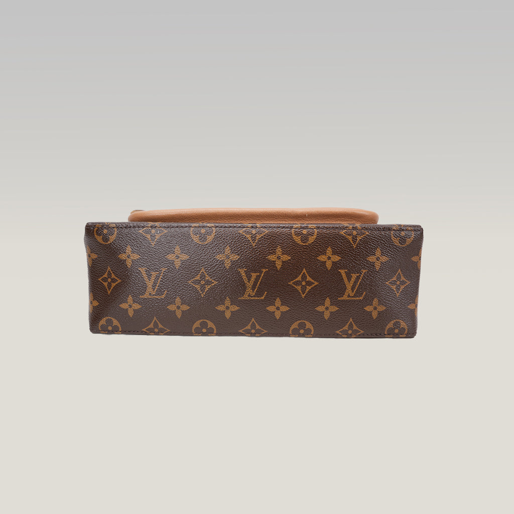 Louis Vuitton Marignan Monogram Sesame Shoulder Bag in Tela Monogram e Pelle