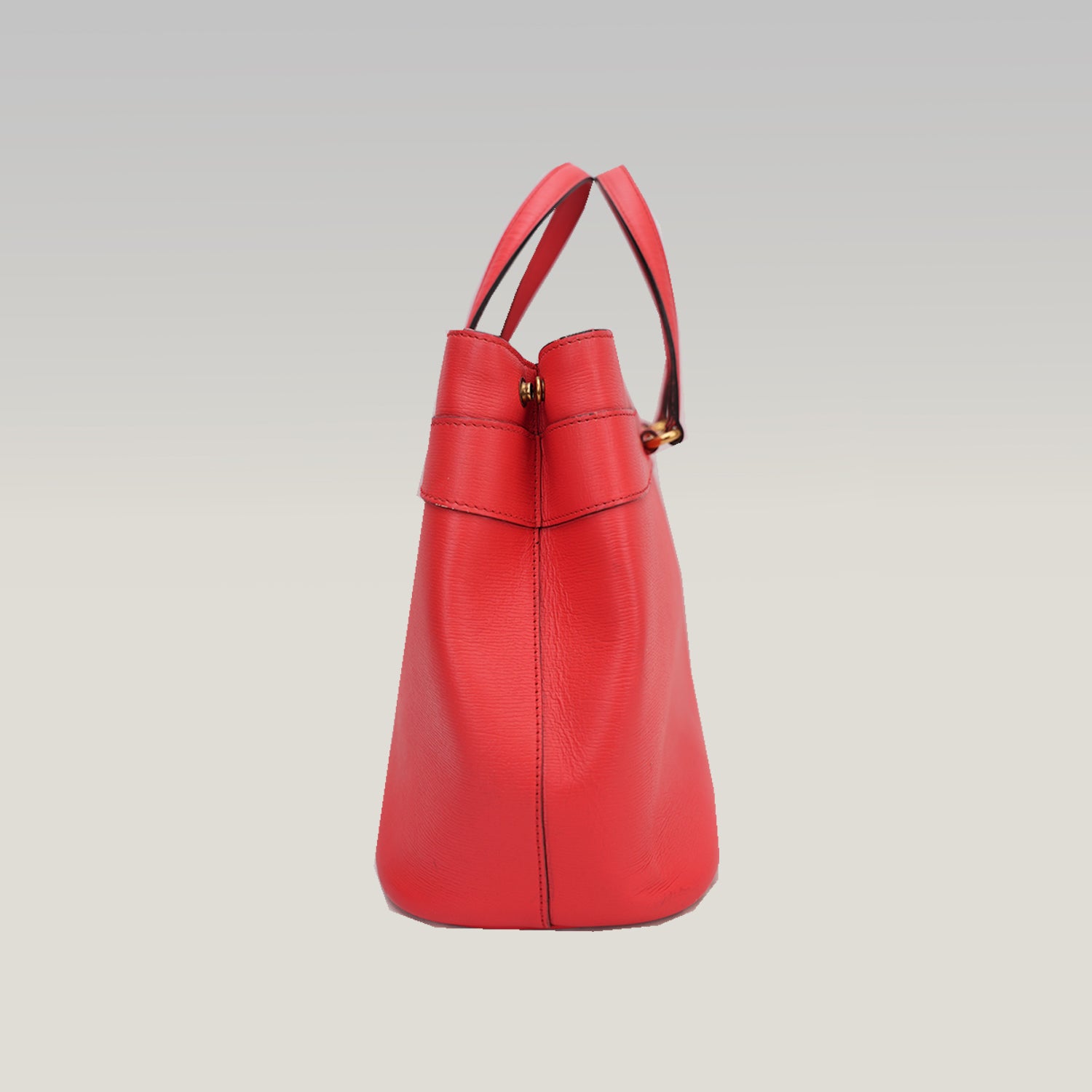 Gucci 1955 Horsebit Red Leather Handbag 