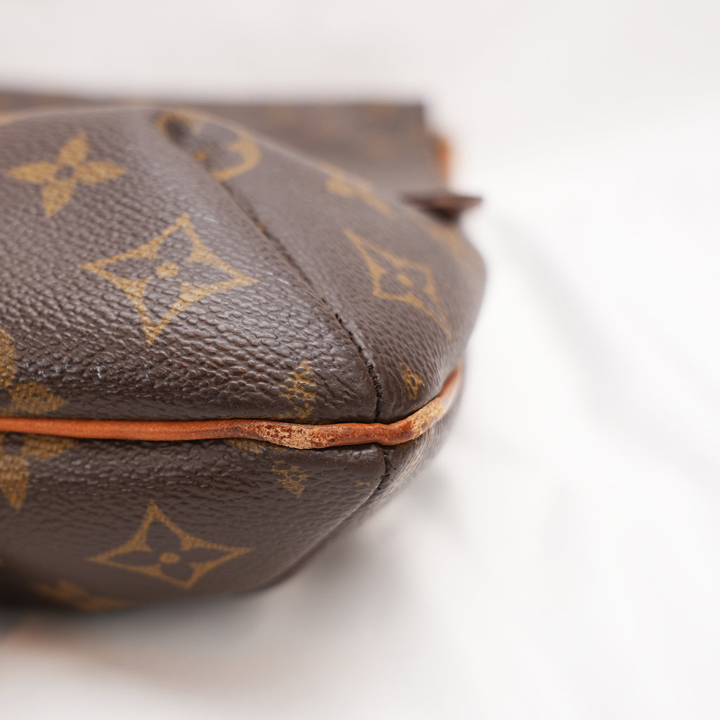 Louis Vuitton Musette GM Monogram Canvas Pelle Naturale Borsa a Spalla Verticale