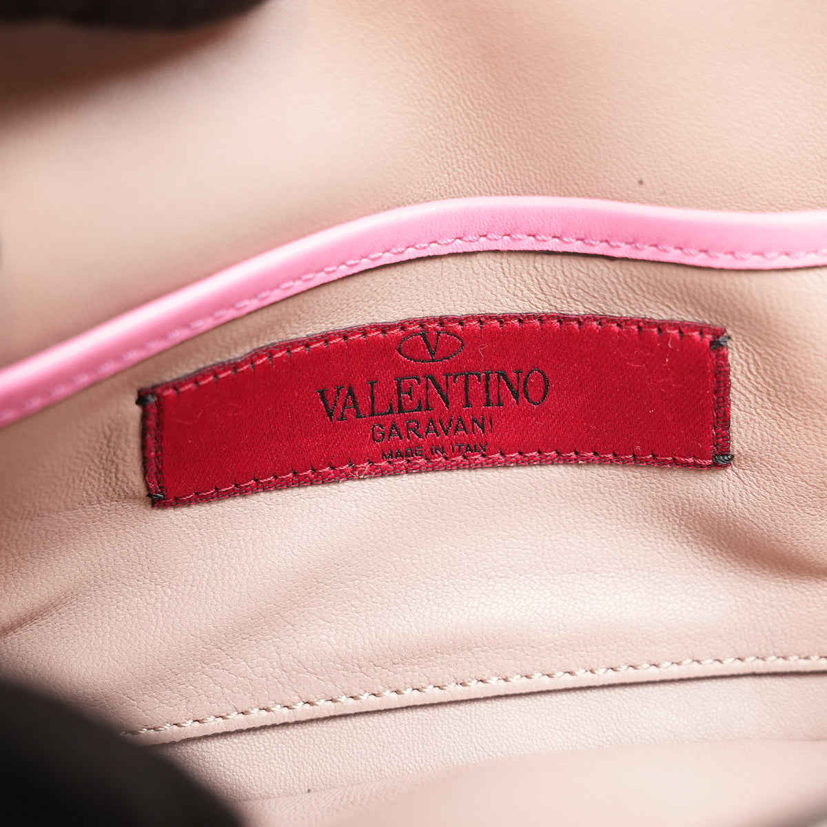 Valentino Garavani Glam Lock Pochette da Sera Multicolore con Strass e Cristalli, Chiusura Dorata e Dust Bag
