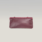 Valentino Garavani Glam Lock Pochette da Sera Multicolore con Strass e Cristalli, Chiusura Dorata e Dust Bag