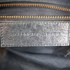 Balenciaga Classic City Mini Borsa a Mano in Pelle Nera con Borchie