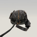 Balenciaga Classic City Mini Borsa a Mano in Pelle Nera con Borchie