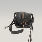 Balenciaga Classic City Mini Borsa a Mano in Pelle Nera con Borchie