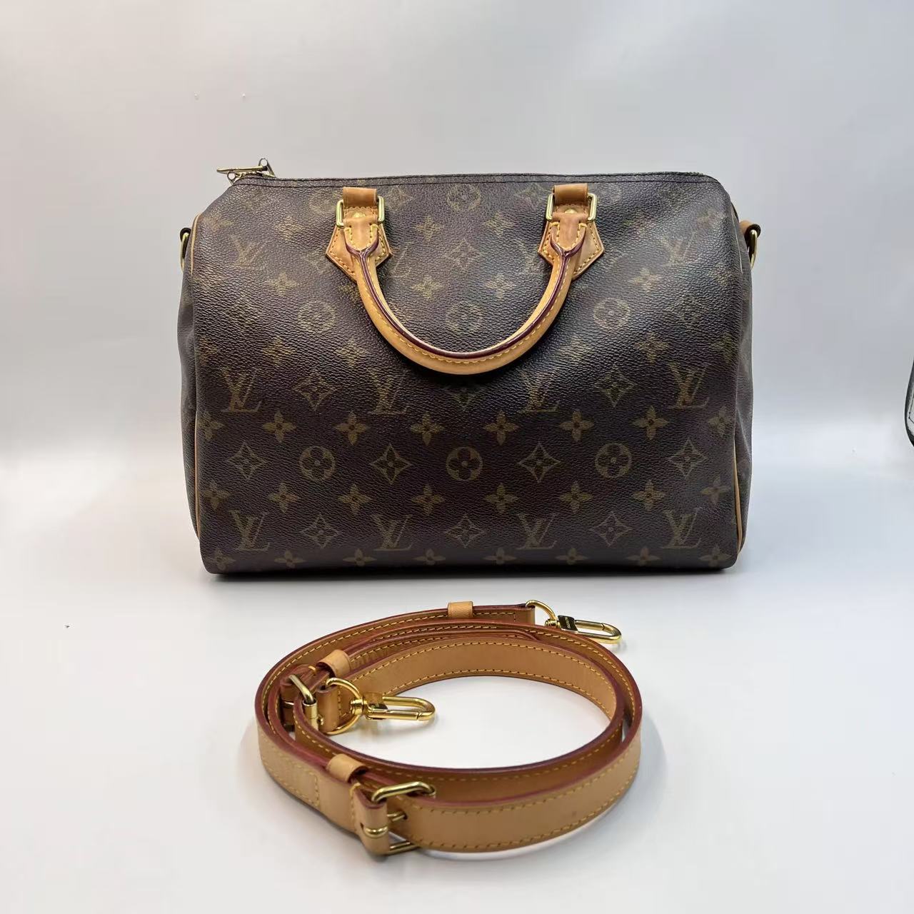 Louis Vuitton Speedy 30 Bandoulière Monogram