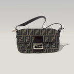 FENDI Baguette Vintage Zucca FF Tela Monogram Spalla