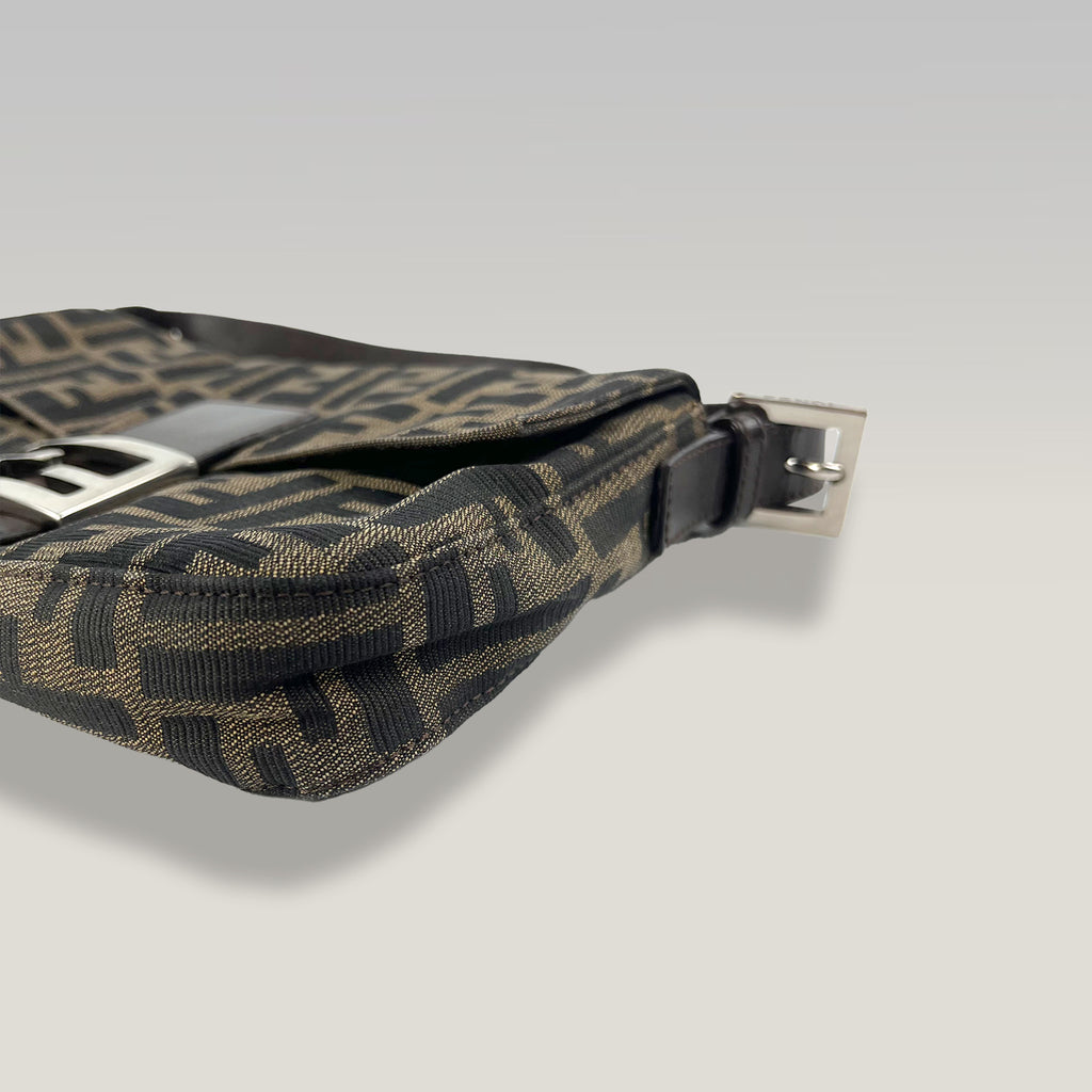 FENDI Baguette Vintage Zucca FF Tela Monogram Spalla