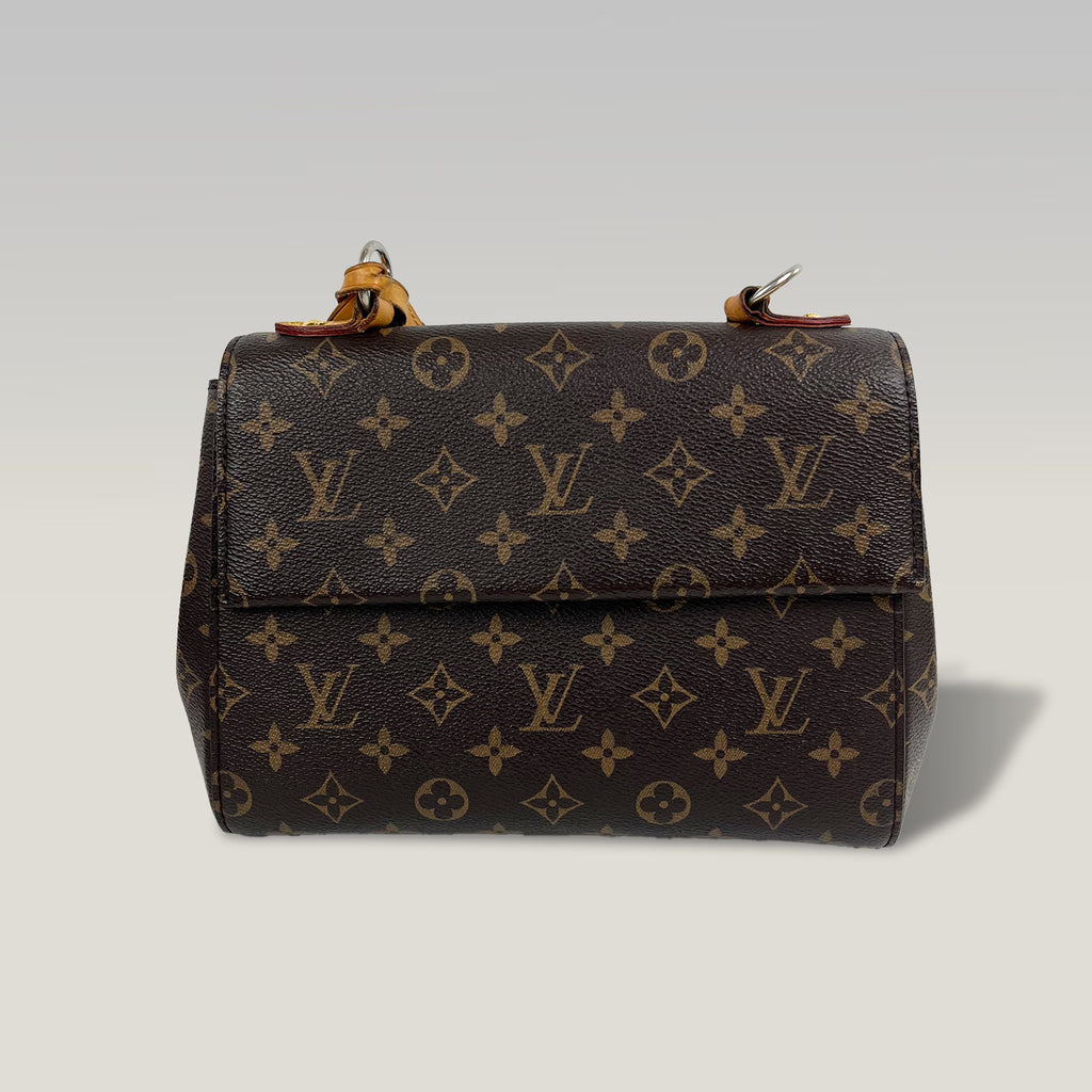 Louis Vuitton Cluny Borsa Donna in Tela Monogram Marrone