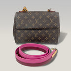 Louis Vuitton Cluny Borsa Donna in Tela Monogram Marrone