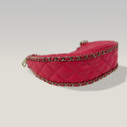 Chanel Small Gabrielle Hobo Bag Rosa in Pelle Trapuntata