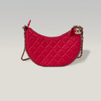 Chanel Small Gabrielle Hobo Bag Rosa in Pelle Trapuntata