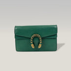 Gucci Super Mini Dionysus in pelle verde smeraldo