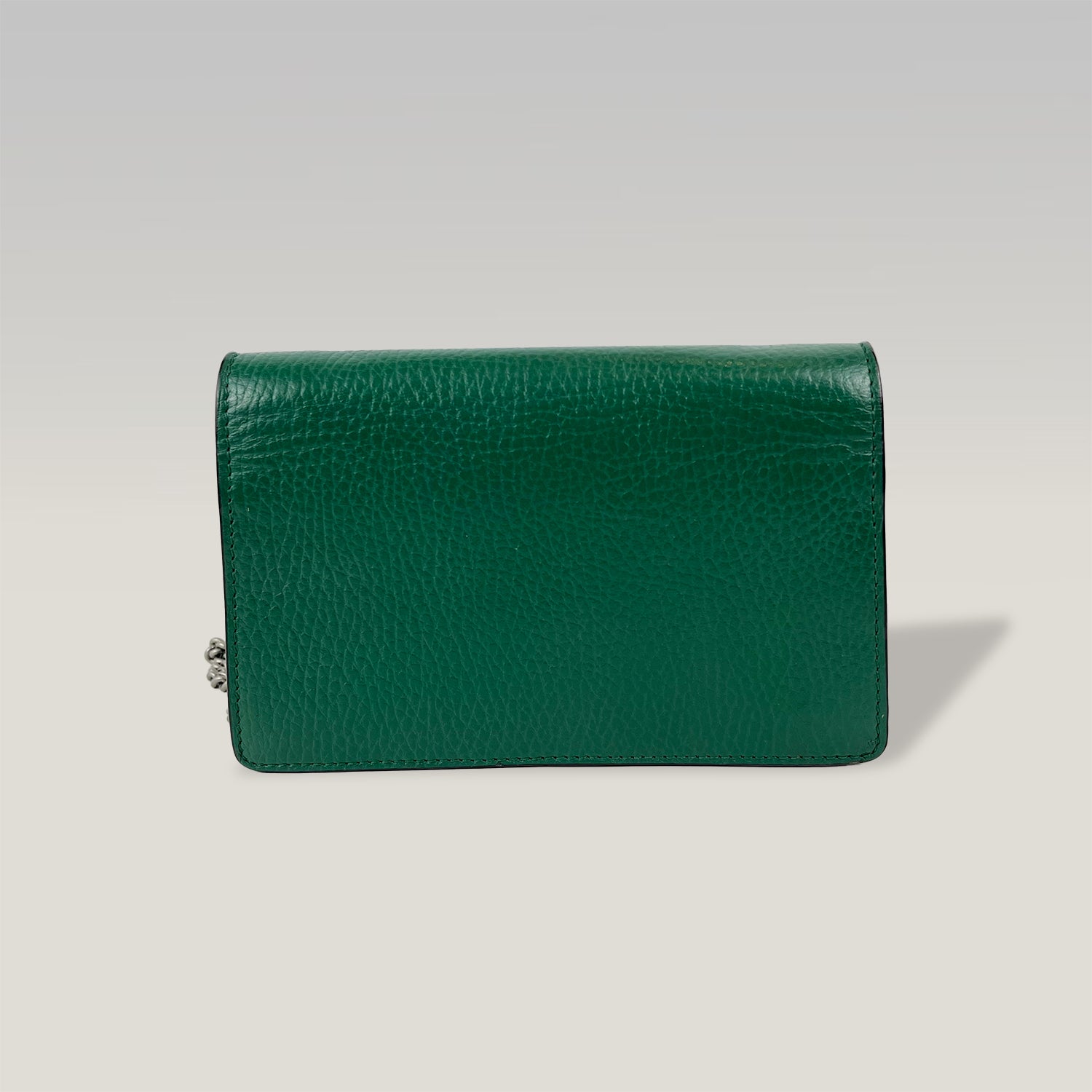 Gucci Super Mini Dionysus in pelle verde smeraldo