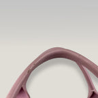 Chanel Deauville Medium Tote Bianca e Rosa in Tessuto con Manici in Pelle