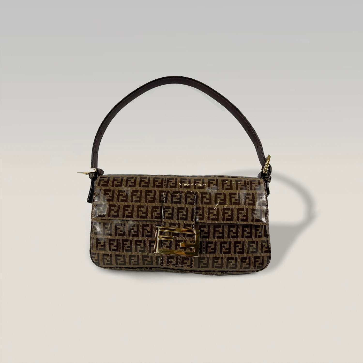 Fendi Baguette – borsa a spalla in tela