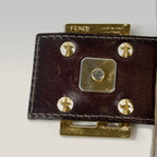 Fendi Baguette – canvas shoulder bag 