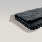 Chanel Wallet On Chain in Pelle Caviar Nera con Hardware Oro