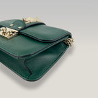 Valentino Garavani Rockstud Green Leather Shoulder Bag