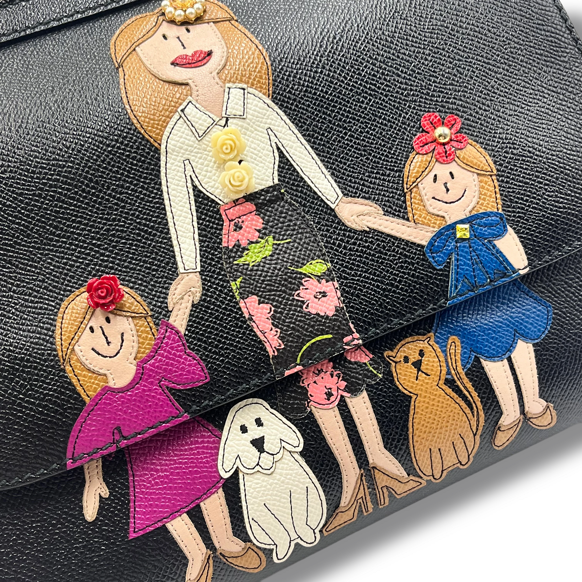 Dolce & Gabbana Medium Miss Sicily Dauphine Crossbody Bag